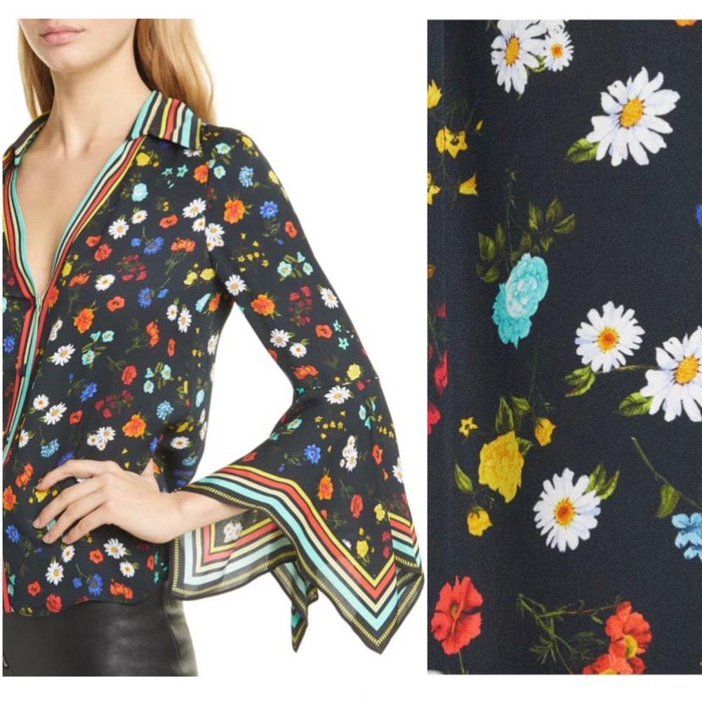 Alice + Olivia Randa Blouse - Picture 4 of 5
